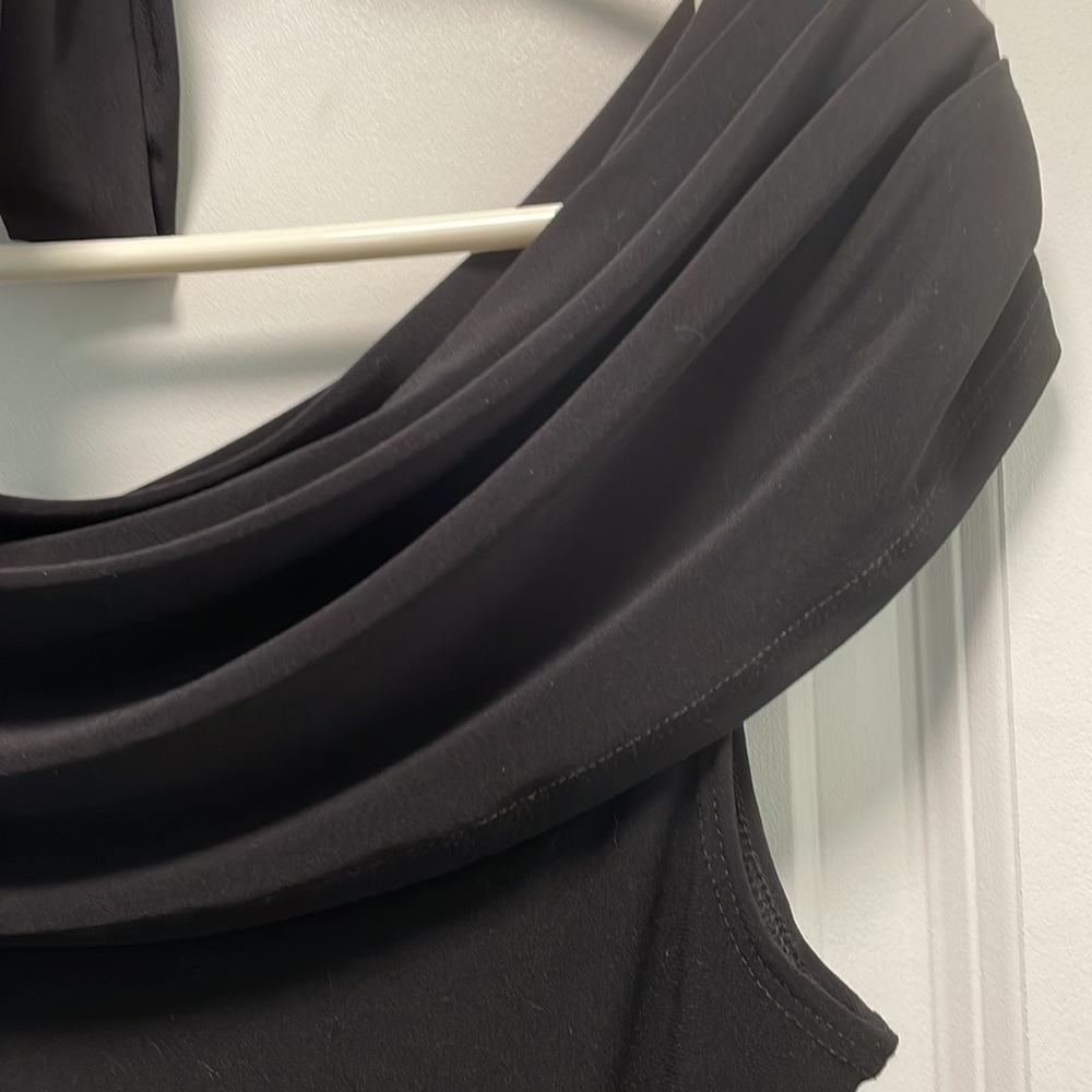Vol.1 Little Black Dress With Cowl Neck S EUC
